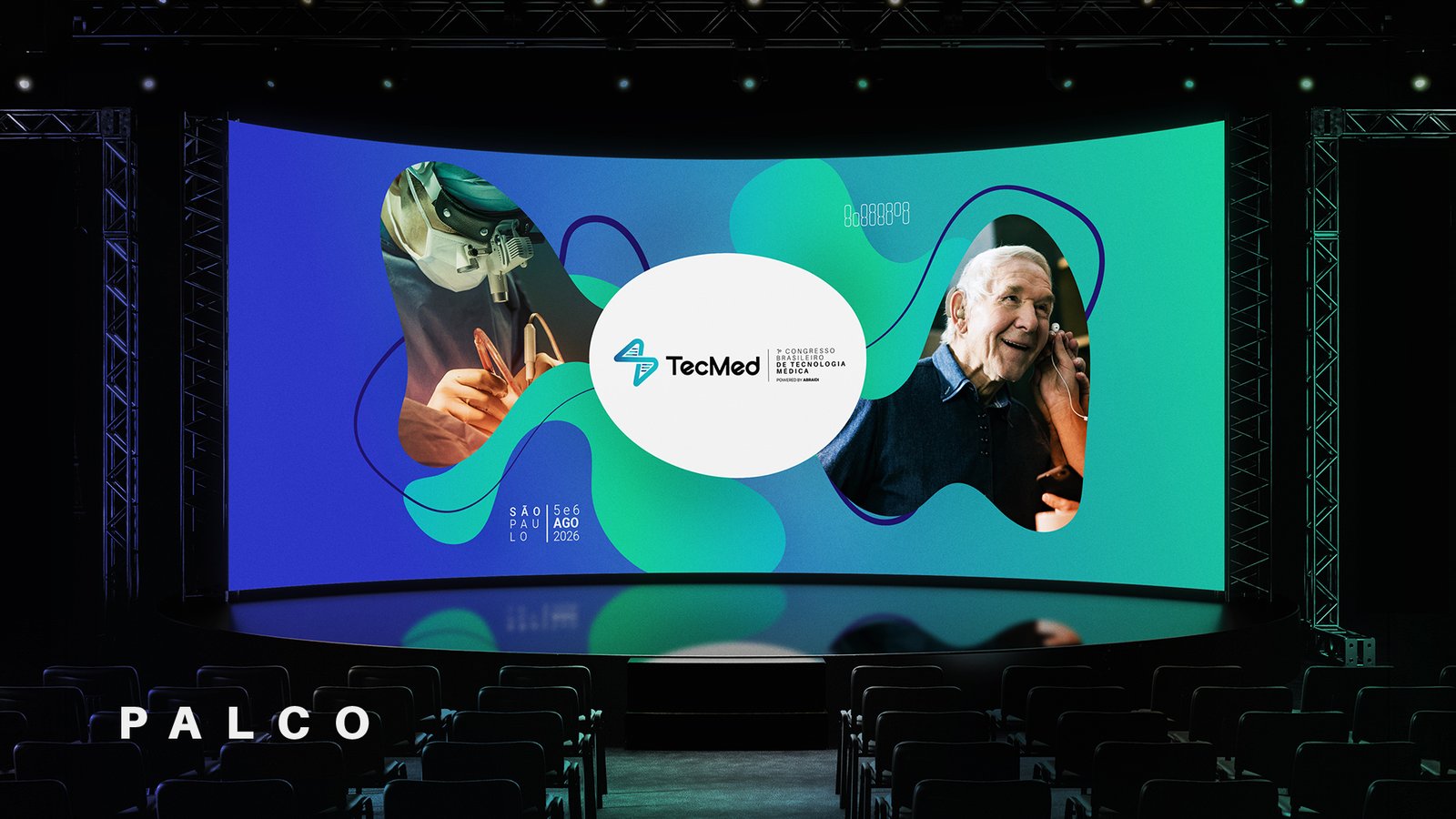 Palco TecMed - Alta Tecnologia e Simultaneidade